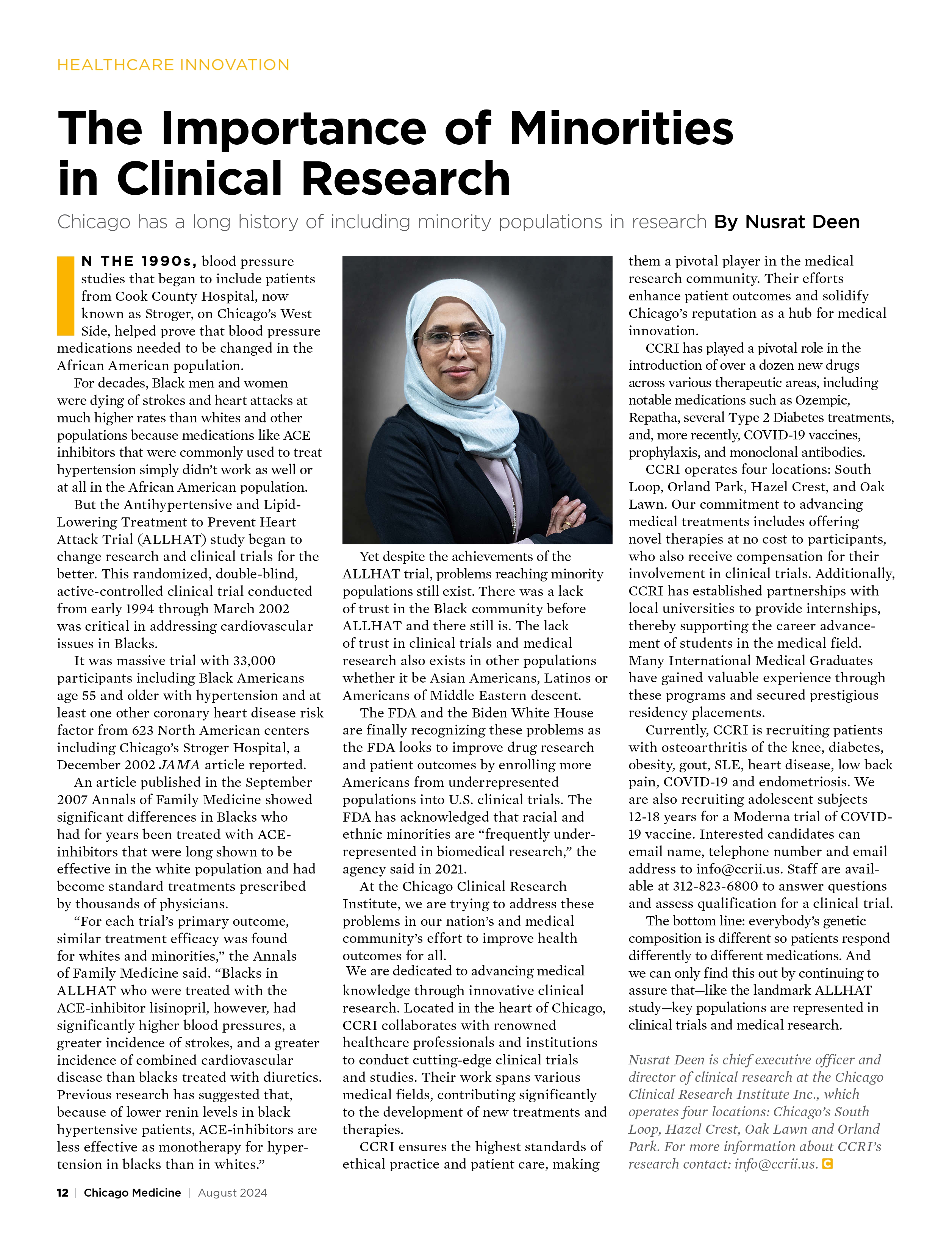 Clinical Research Article